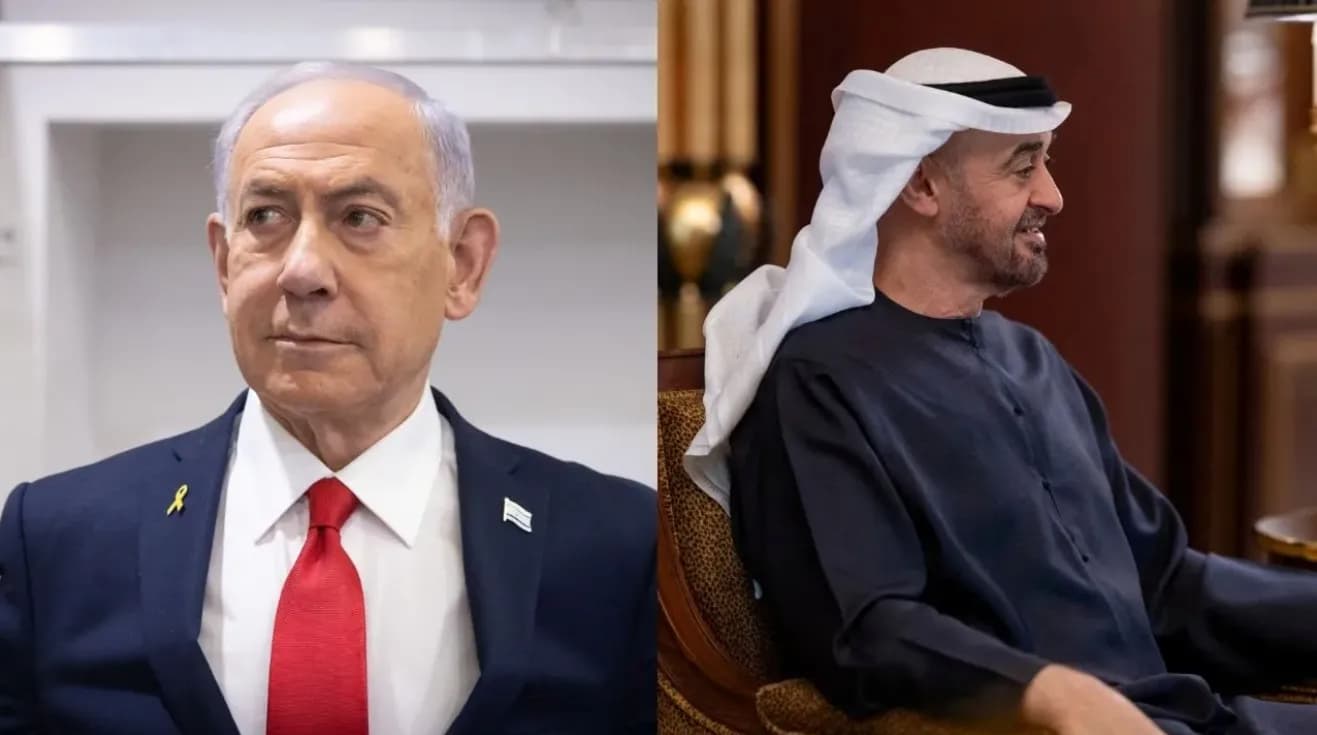 Netanyahu Makes Unannounced Visit to UAE for Talks With Emirati President